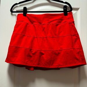 lululemon Pace Rival skirt size 8